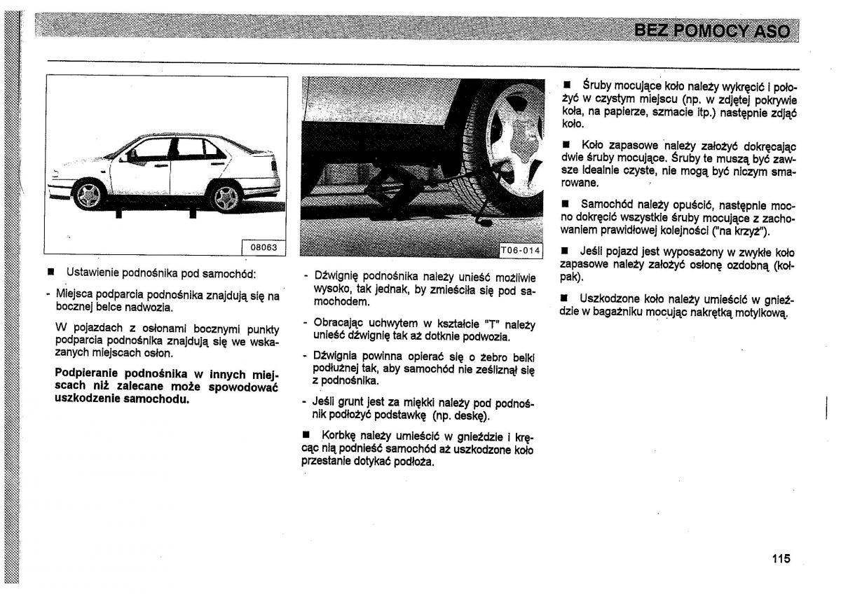 Seat Toledo I 1 instrukcja obslugi / page 118