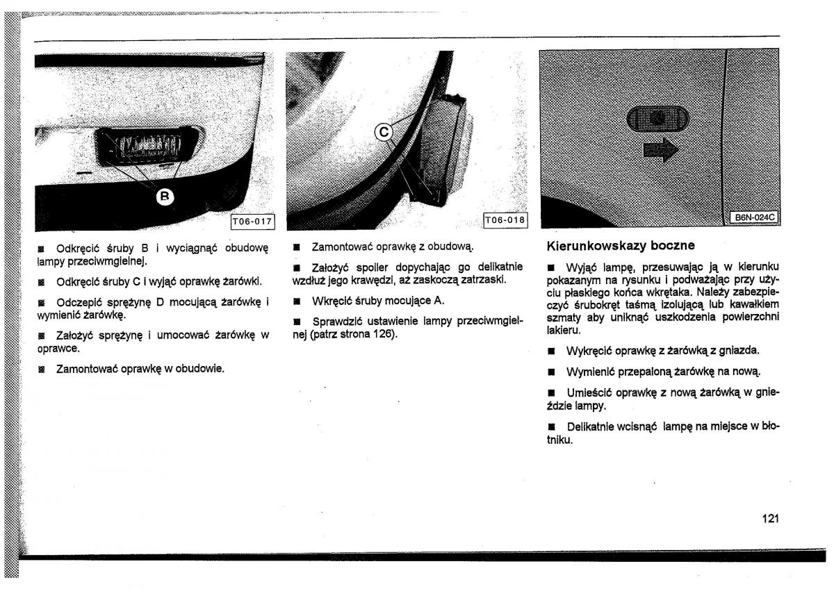 Seat Toledo I 1 instrukcja obslugi / page 124