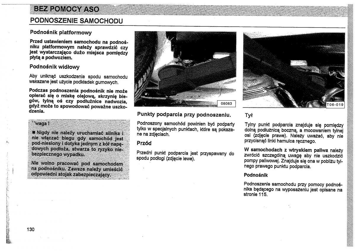 Seat Toledo I 1 instrukcja obslugi / page 133