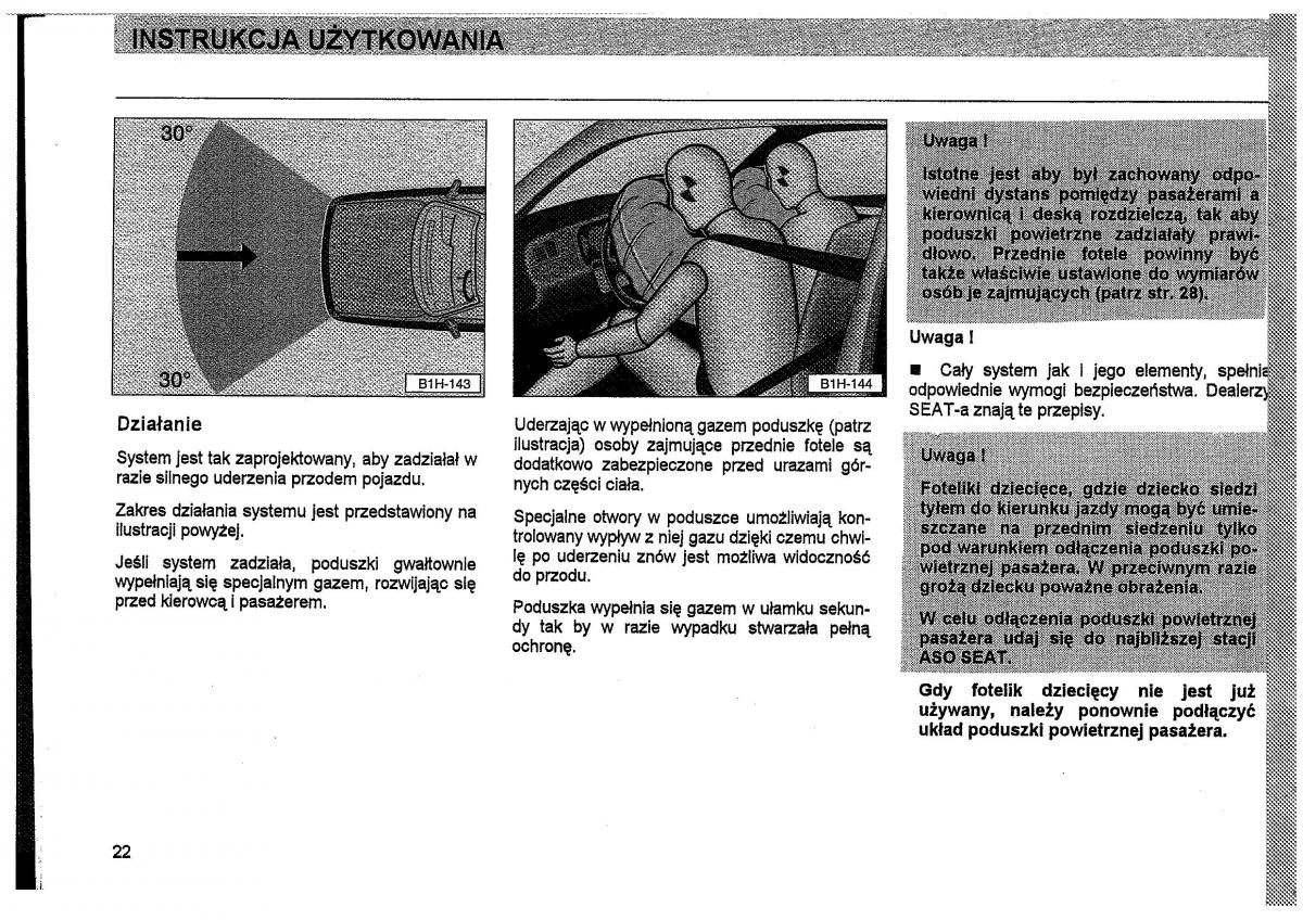 Seat Toledo I 1 instrukcja obslugi / page 25
