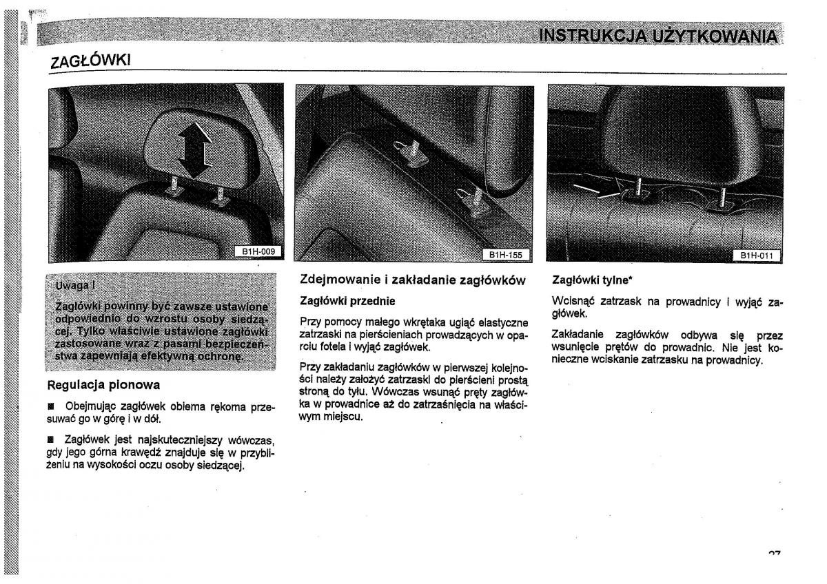 Seat Toledo I 1 instrukcja obslugi / page 30