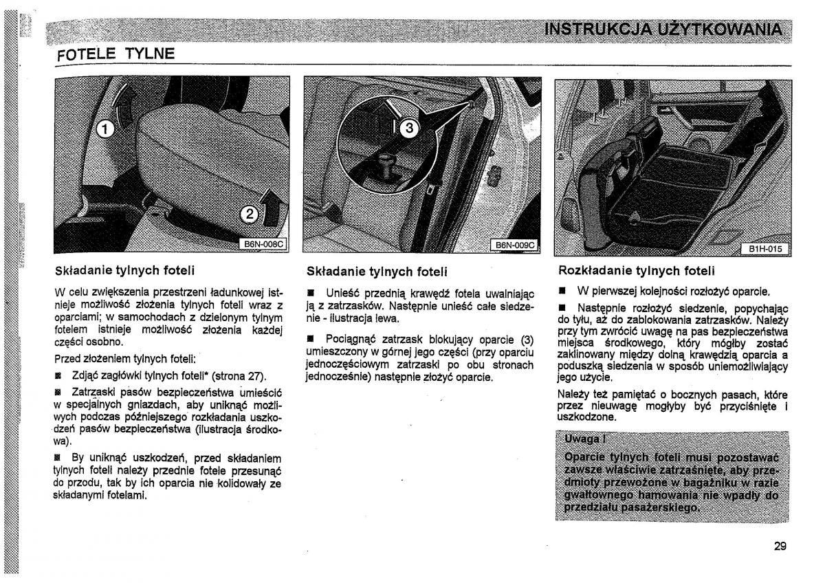 Seat Toledo I 1 instrukcja obslugi / page 32