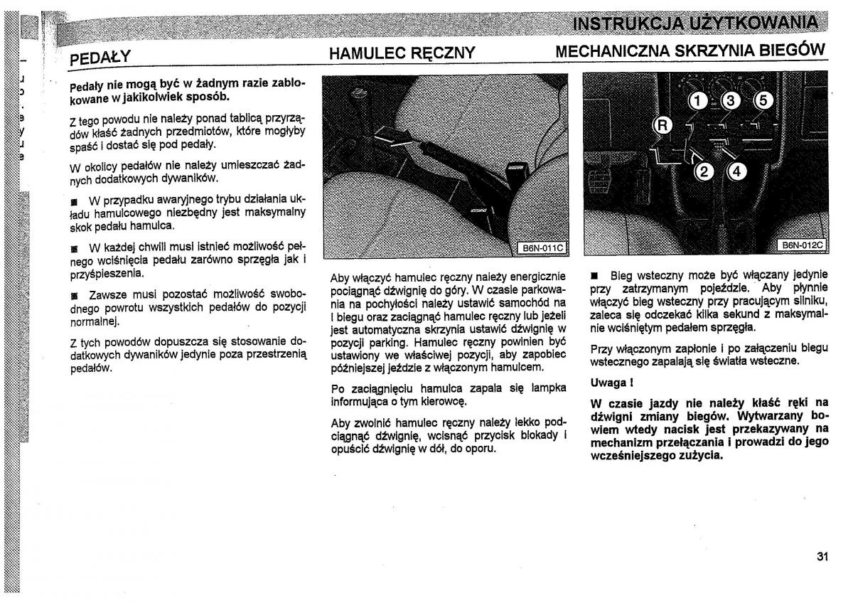 Seat Toledo I 1 instrukcja obslugi / page 34