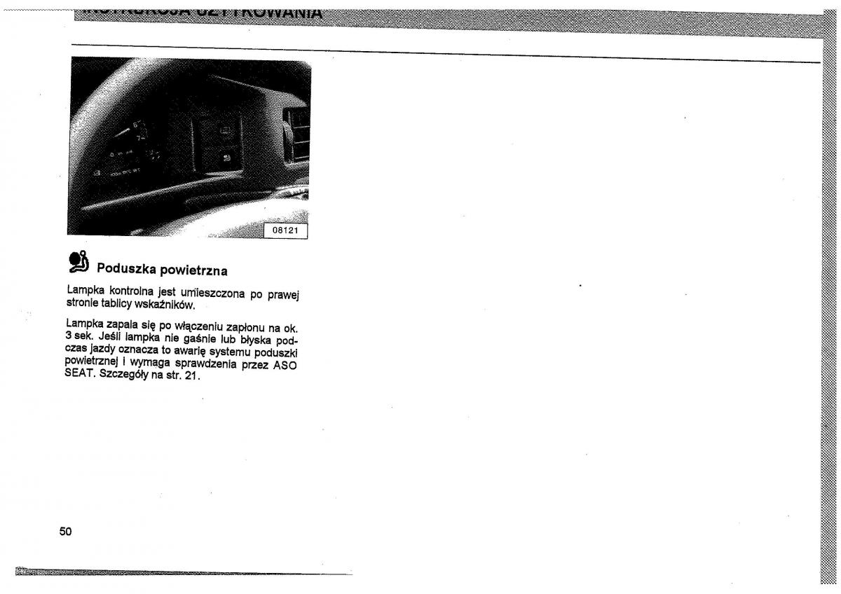 Seat Toledo I 1 instrukcja obslugi / page 53