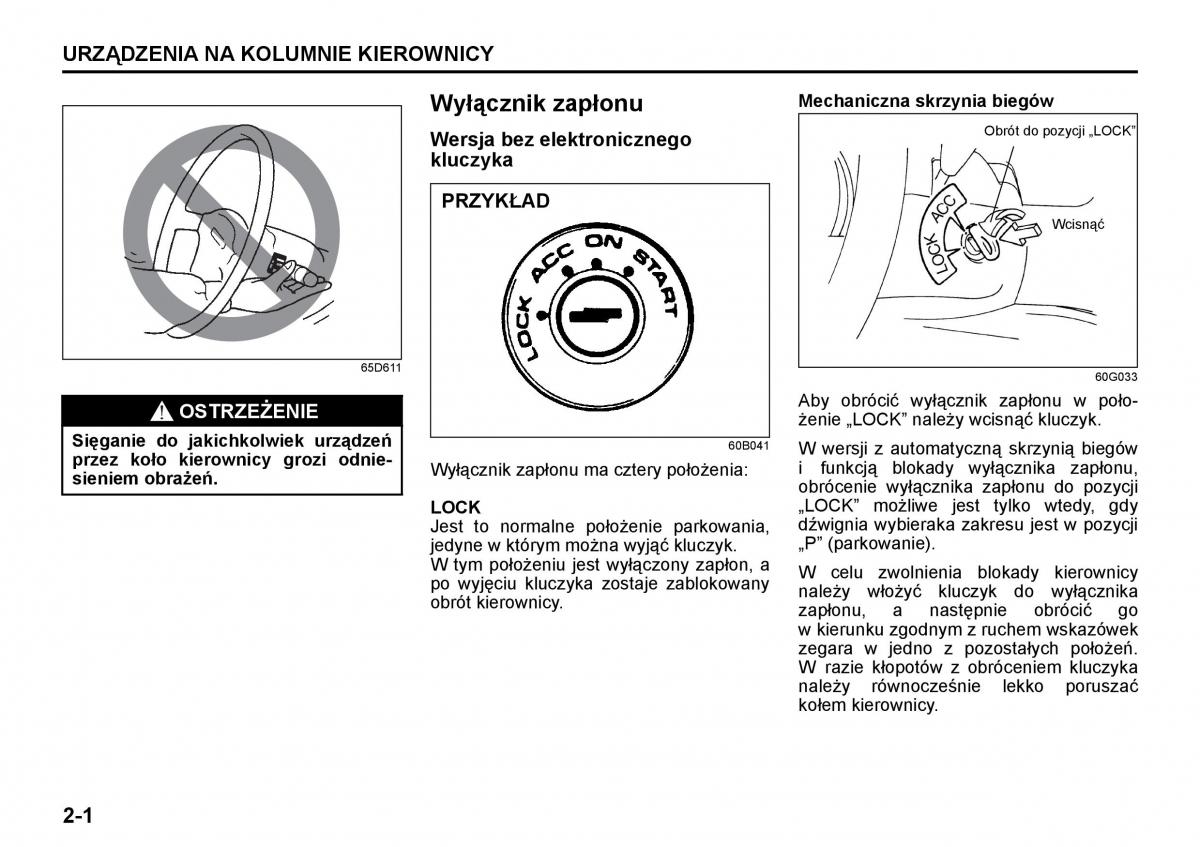 Suzuki Grand Vitara II 2 instrukcja / page 58