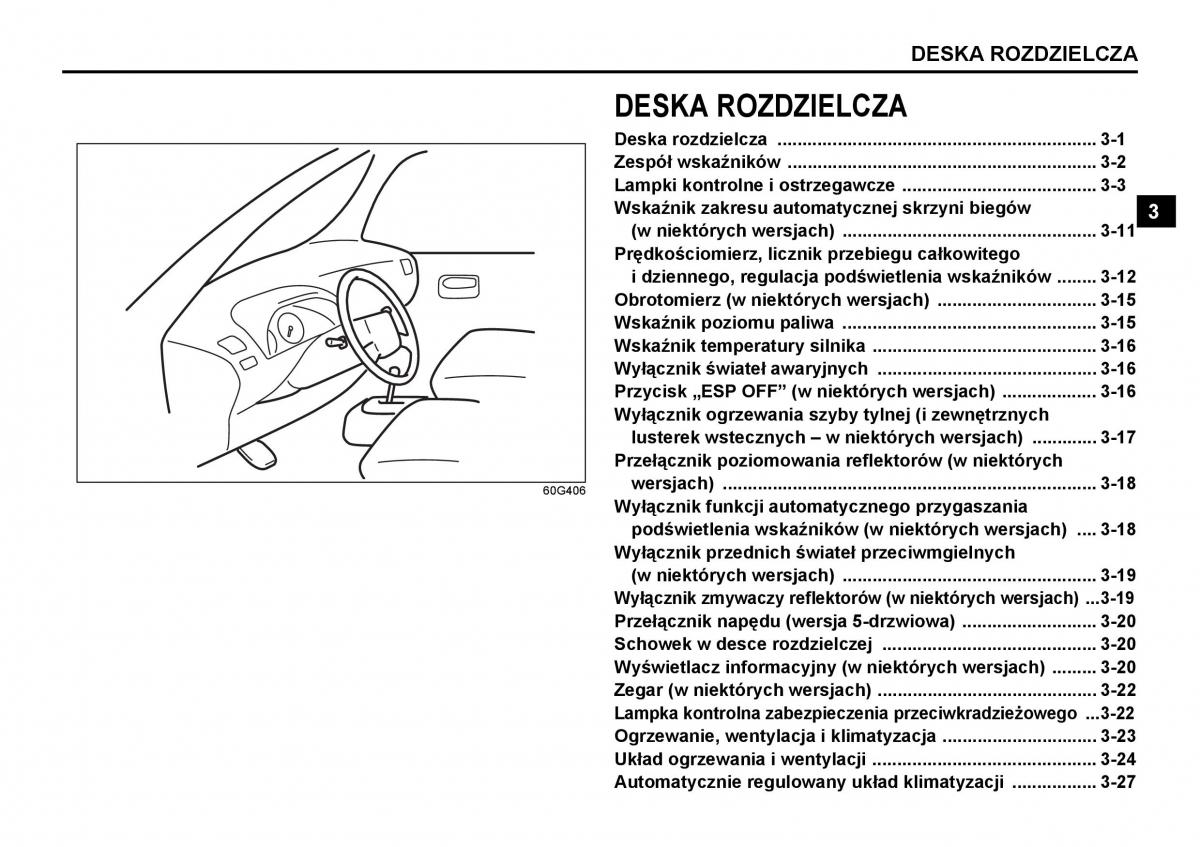 Suzuki Grand Vitara II 2 instrukcja / page 71