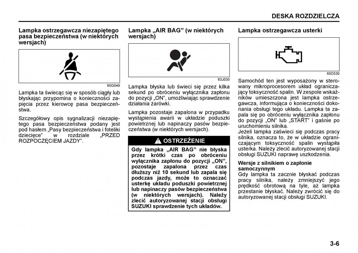 Suzuki Grand Vitara II 2 instrukcja / page 77