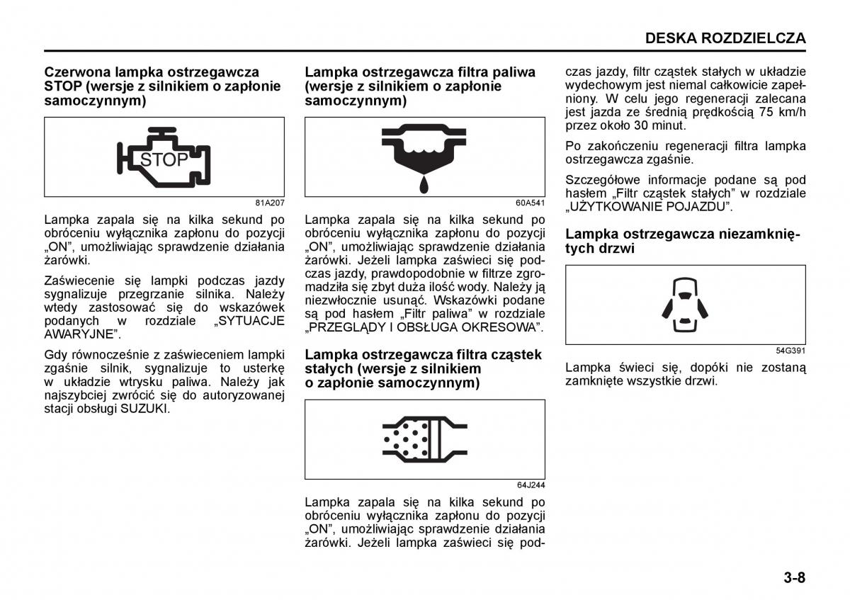 Suzuki Grand Vitara II 2 instrukcja / page 79