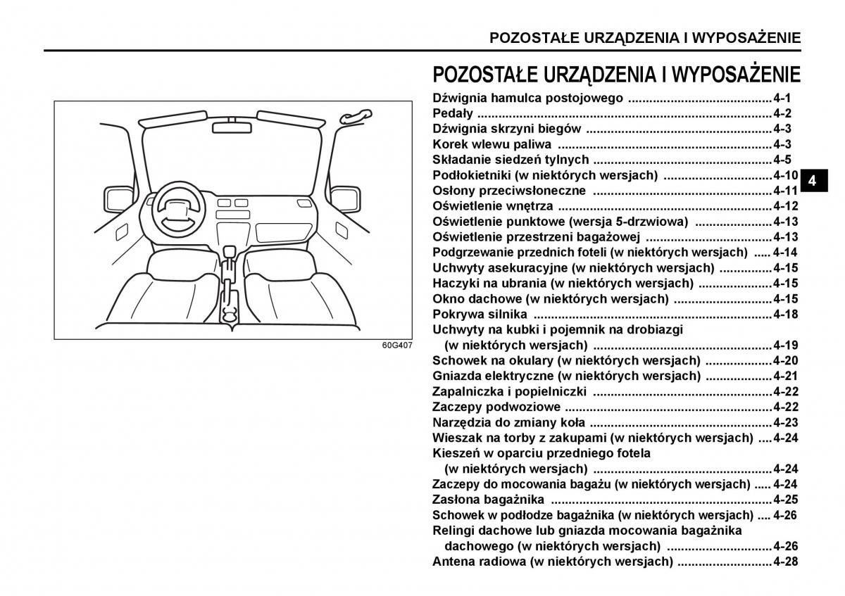 Suzuki Grand Vitara II 2 instrukcja / page 103