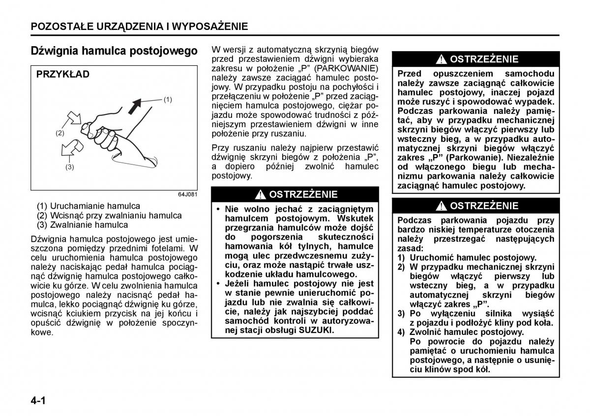 Suzuki Grand Vitara II 2 instrukcja / page 104