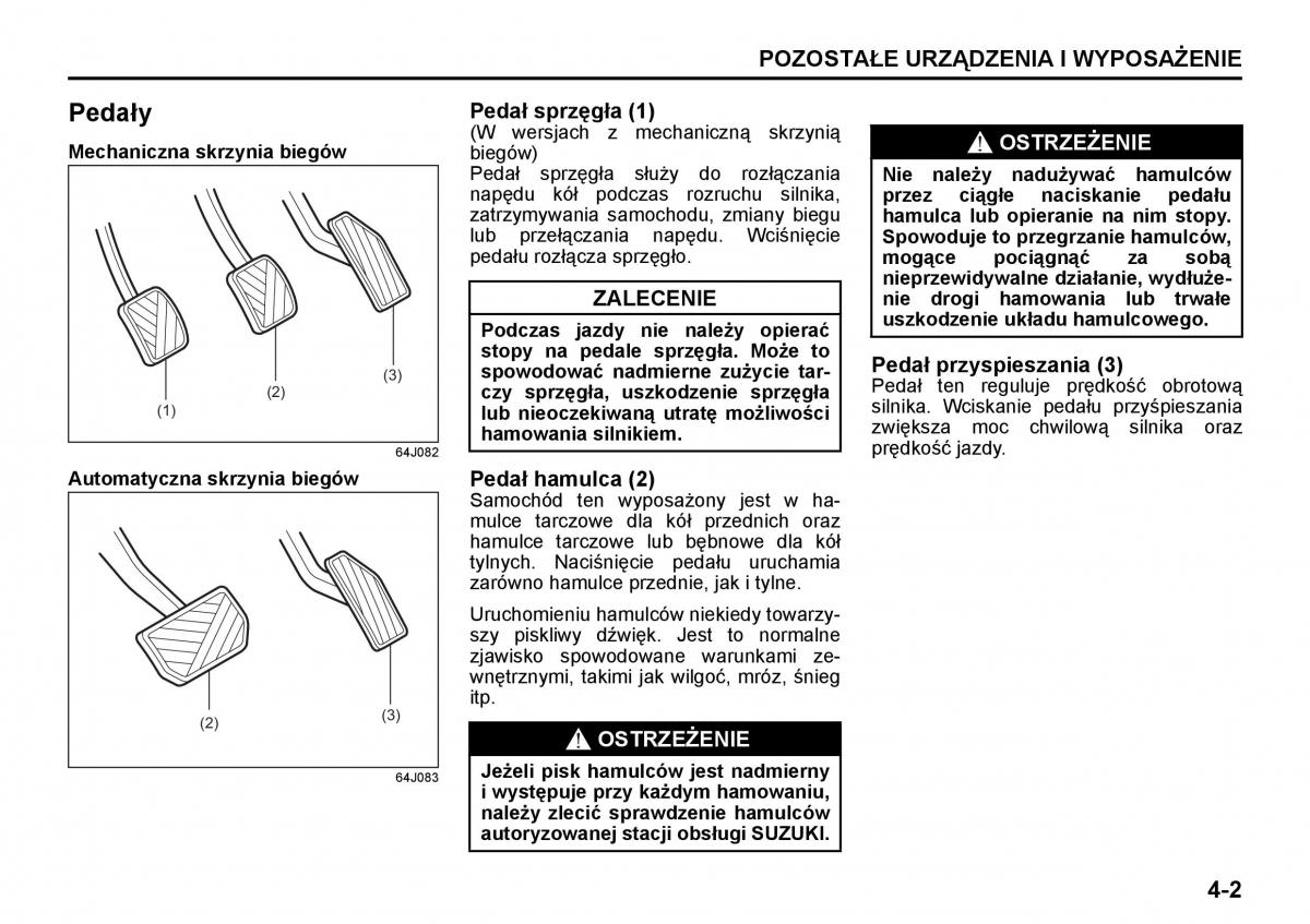 Suzuki Grand Vitara II 2 instrukcja / page 105