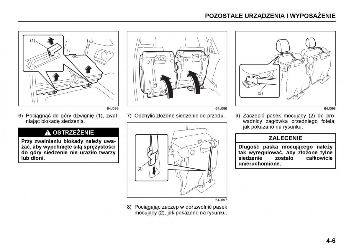 Suzuki Grand Vitara II 2 instrukcja / page 109