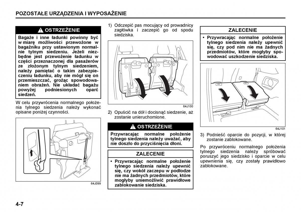 Suzuki Grand Vitara II 2 instrukcja obslugi / page 110