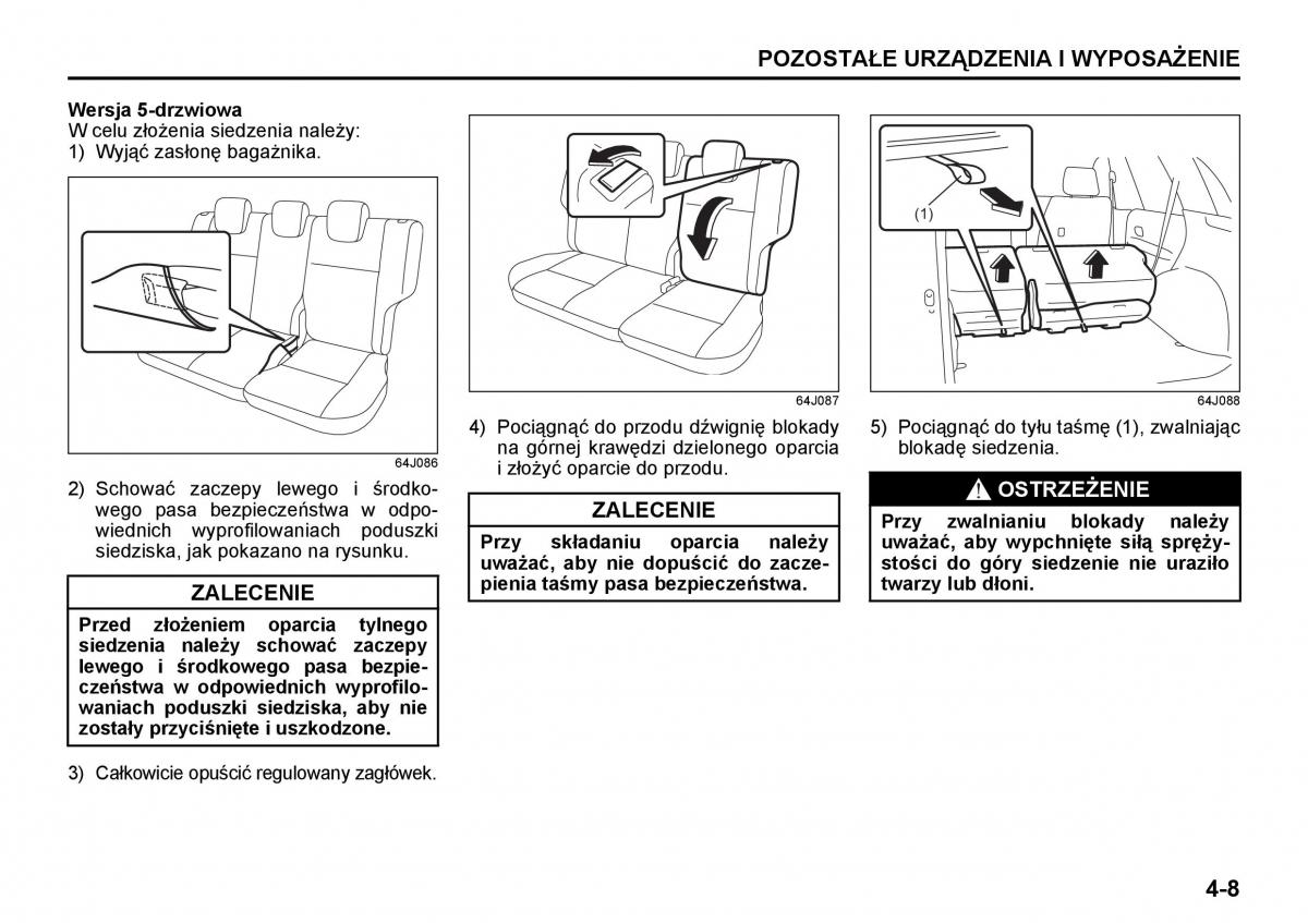 Suzuki Grand Vitara II 2 instrukcja / page 111