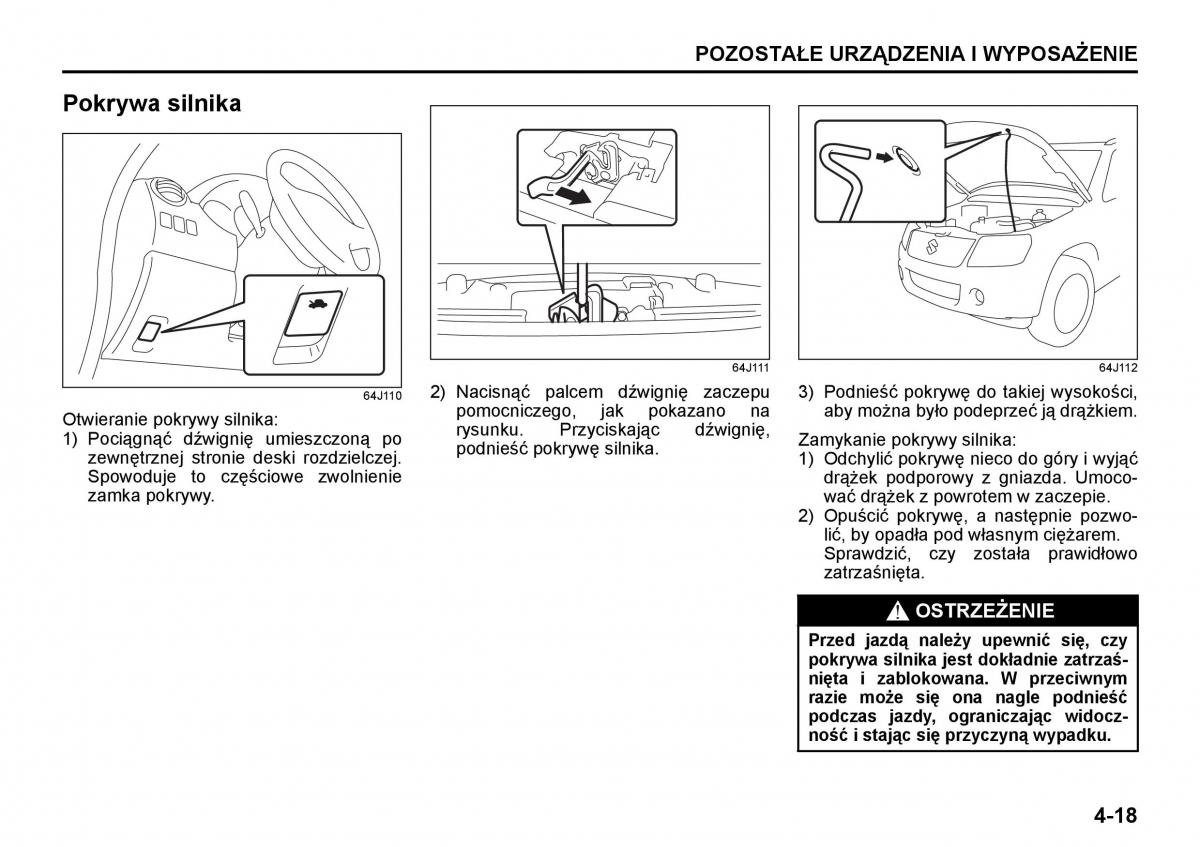 Suzuki Grand Vitara II 2 instrukcja / page 121