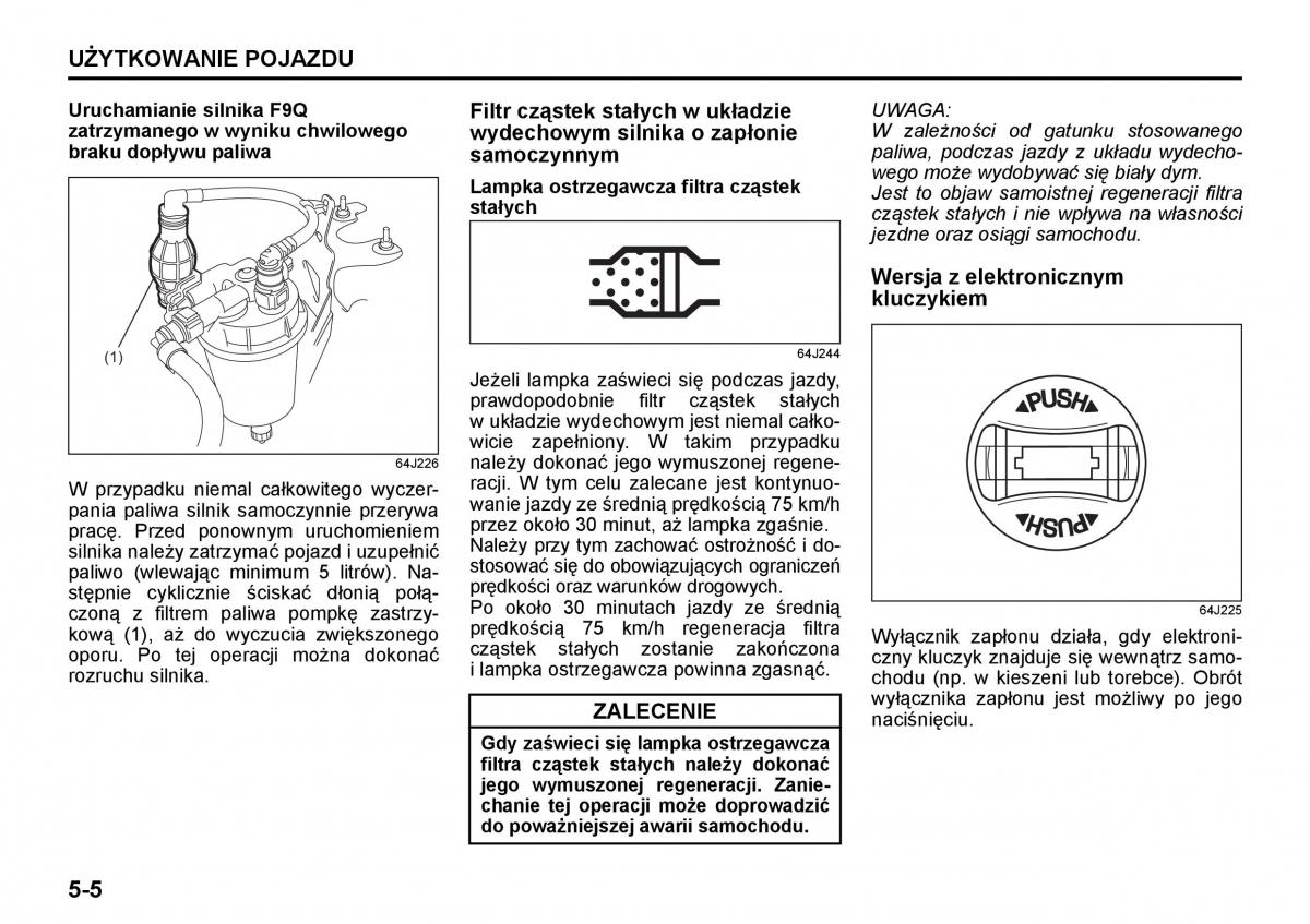 Suzuki Grand Vitara II 2 instrukcja / page 138