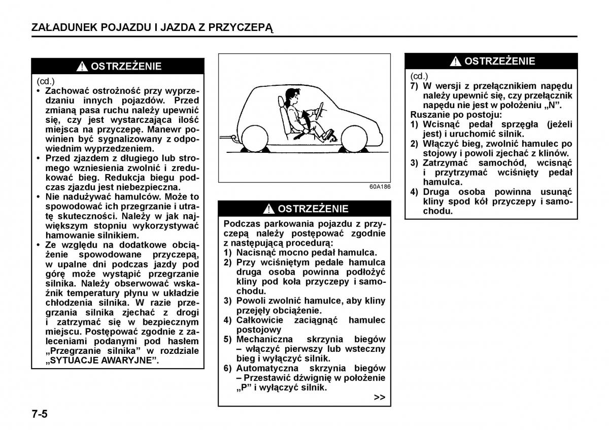 Suzuki Grand Vitara II 2 instrukcja / page 172