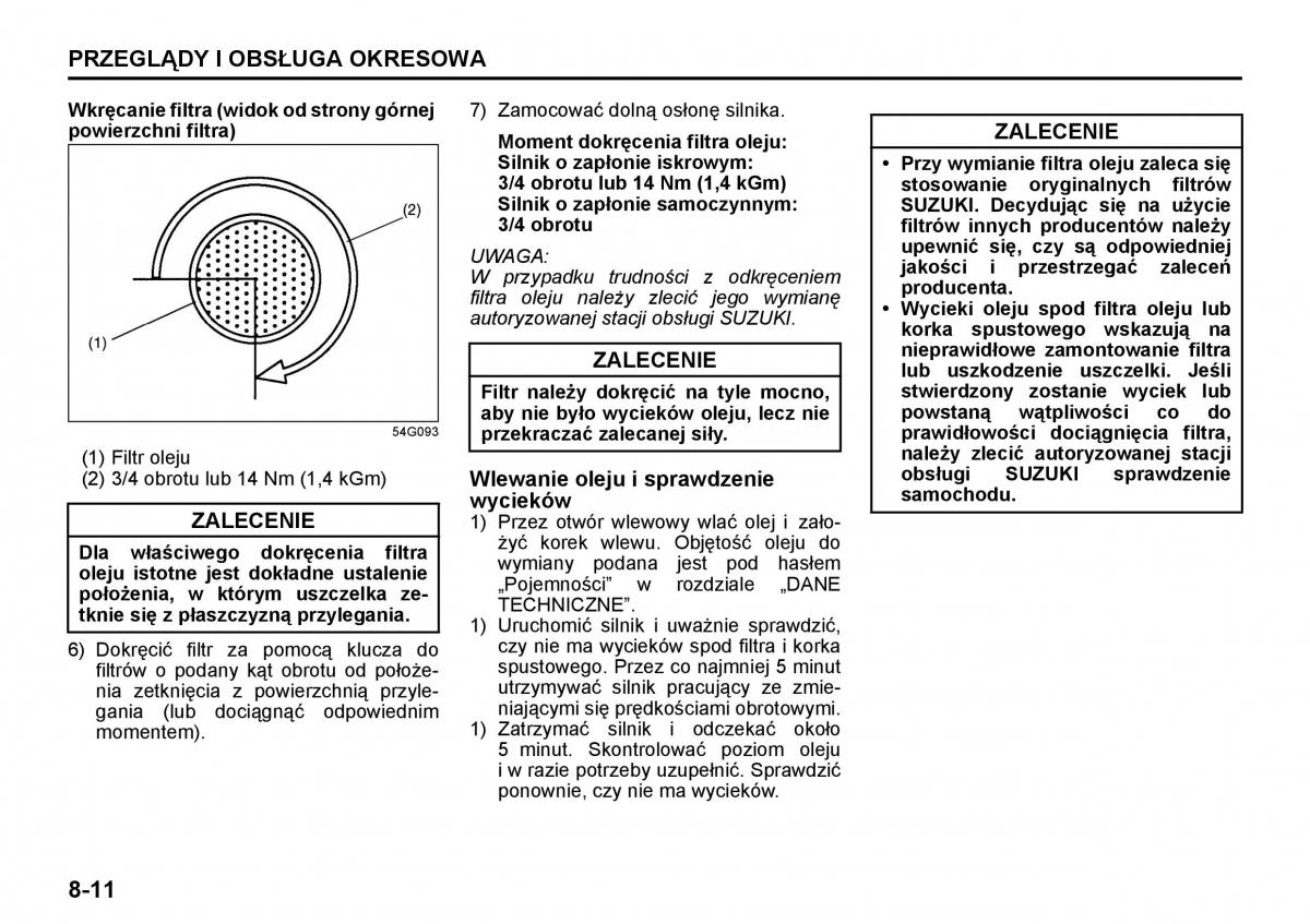 Suzuki Grand Vitara II 2 instrukcja / page 188