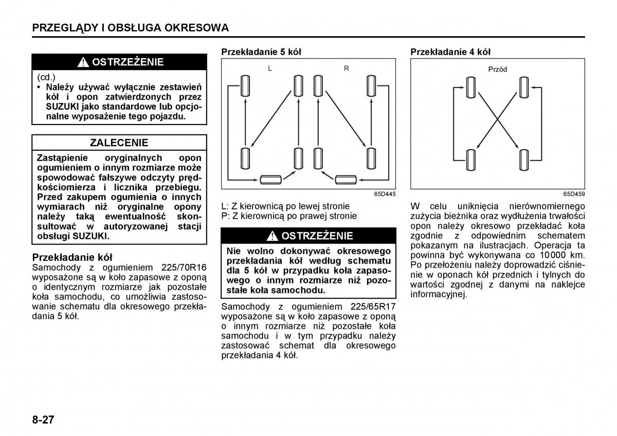 Suzuki Grand Vitara II 2 instrukcja / page 204