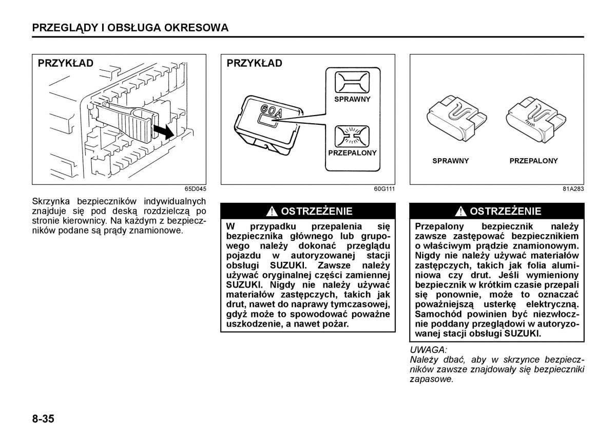 Suzuki Grand Vitara II 2 instrukcja / page 212