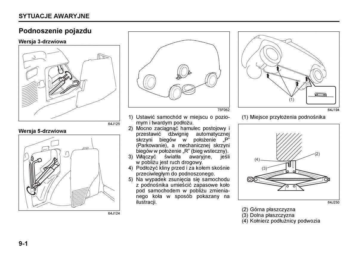 Suzuki Grand Vitara II 2 instrukcja / page 226