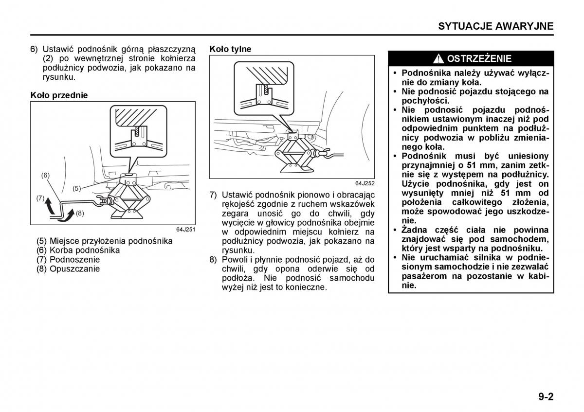 Suzuki Grand Vitara II 2 instrukcja / page 227