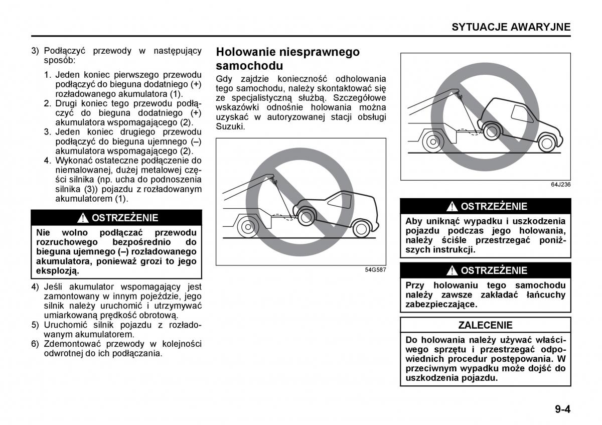 Suzuki Grand Vitara II 2 instrukcja / page 229