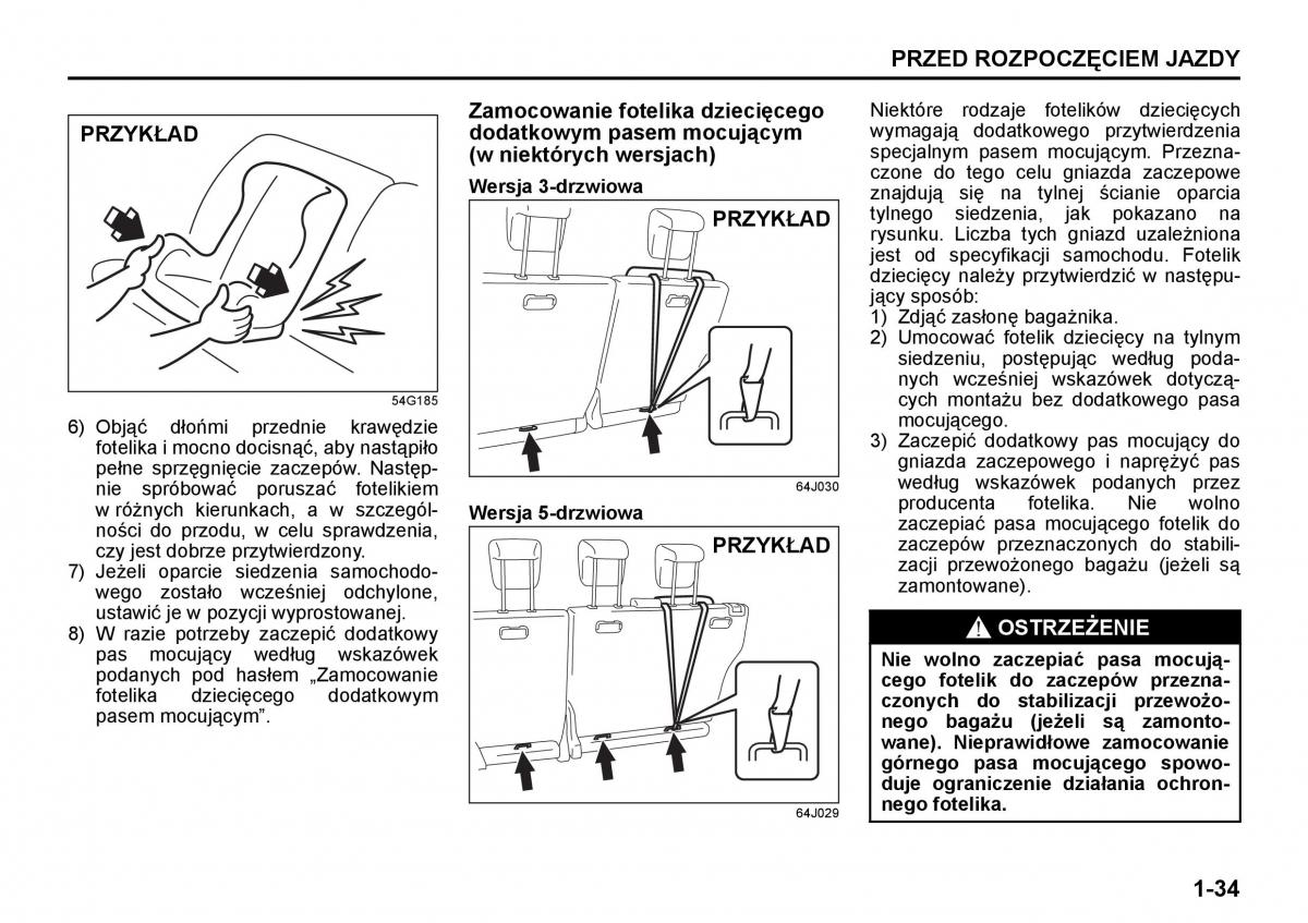 Suzuki Grand Vitara II 2 instrukcja / page 45