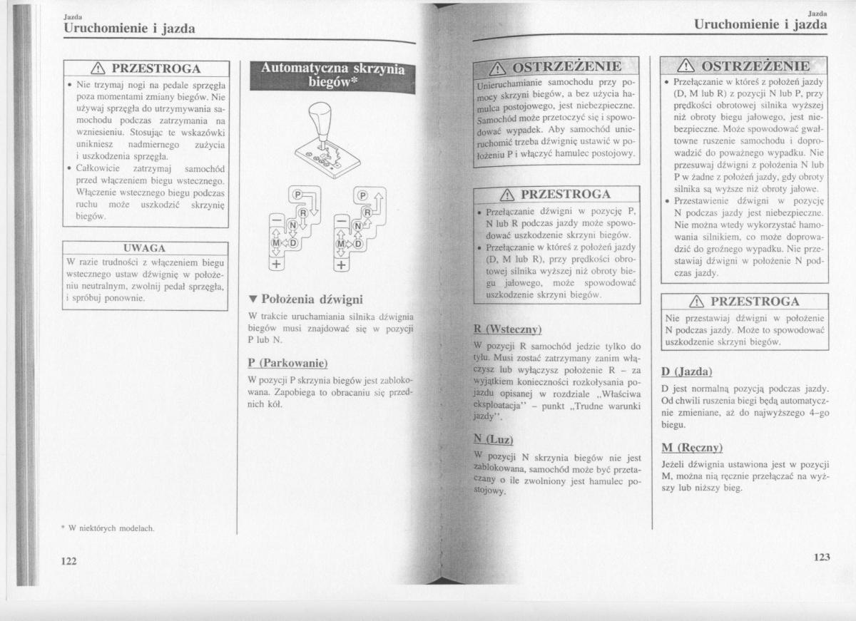 manual  Mazda 3 I 1 instrukcja / page 63