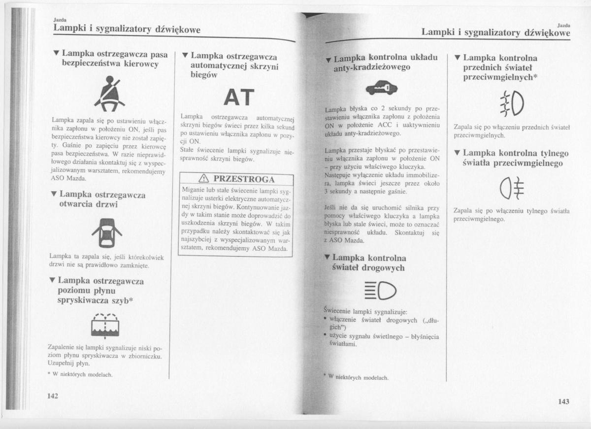 manual  Mazda 3 I 1 instrukcja / page 73