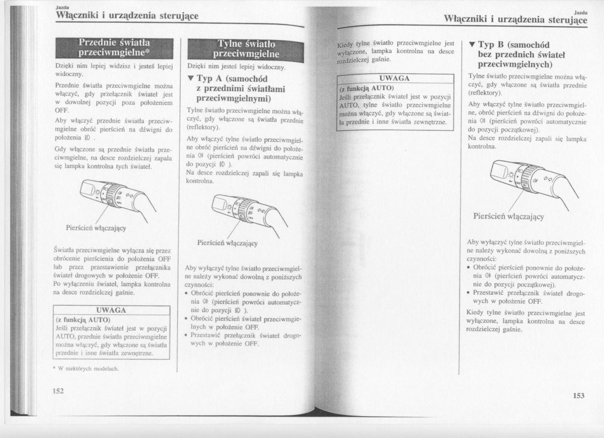 manual  Mazda 3 I 1 instrukcja / page 78