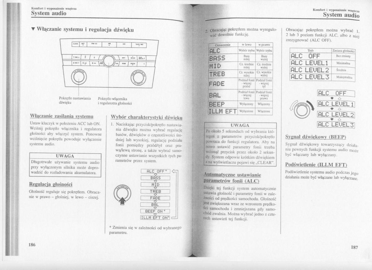 Mazda 3 I 1 instrukcja obslugi / page 95