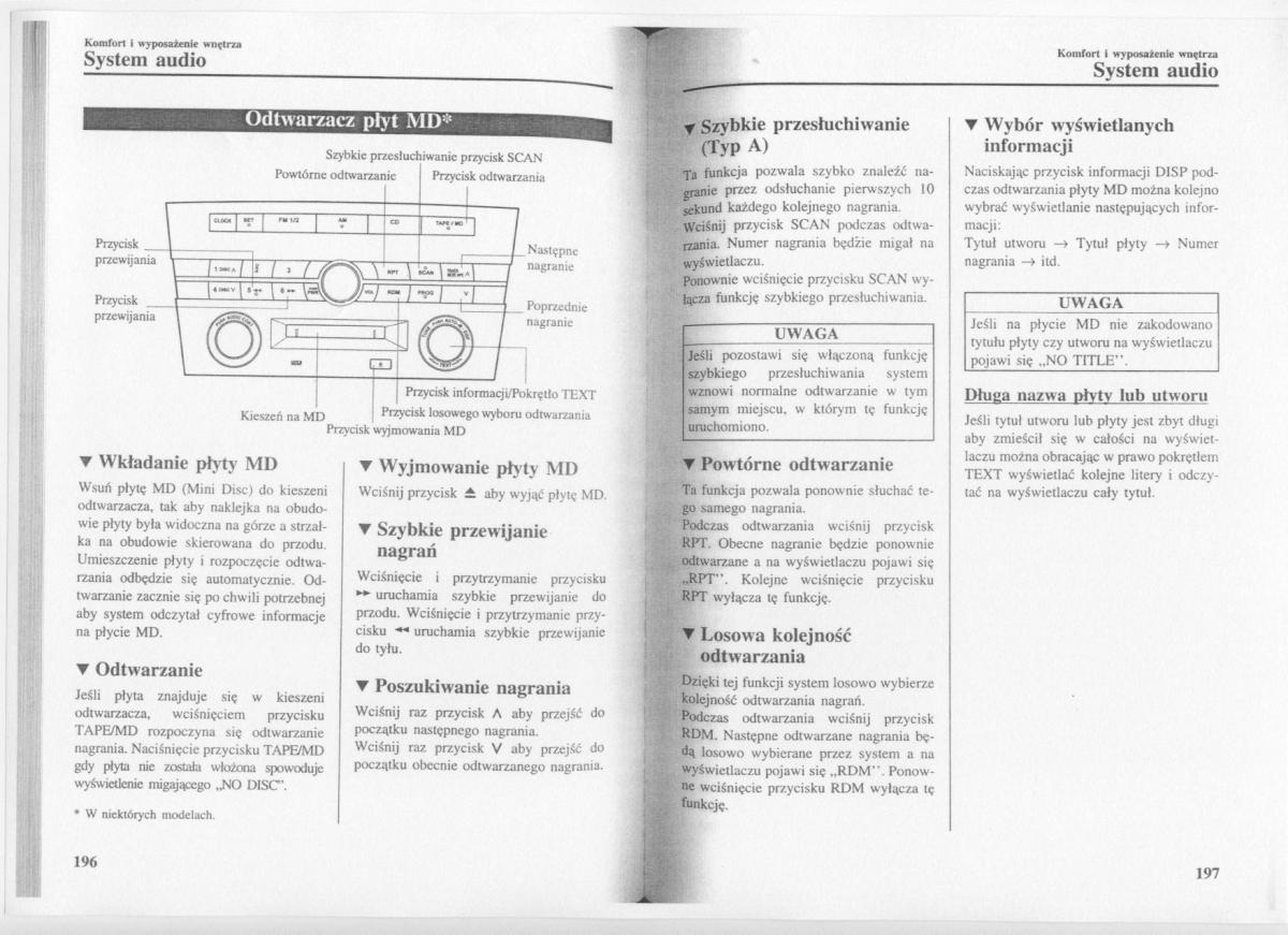 manual  Mazda 3 I 1 instrukcja / page 100