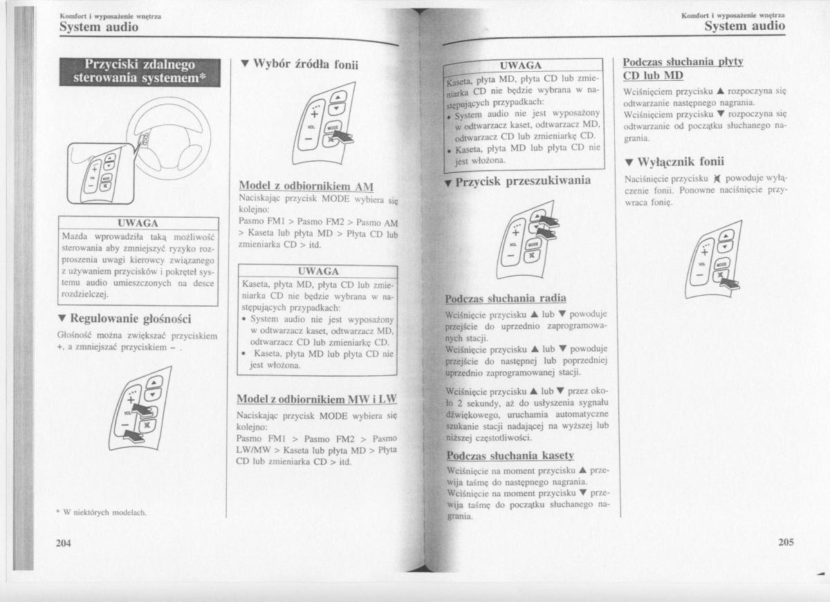 manual  Mazda 3 I 1 instrukcja / page 104