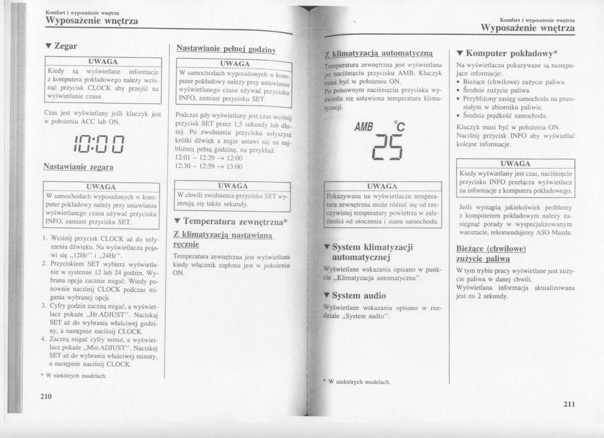 manual  Mazda 3 I 1 instrukcja / page 107