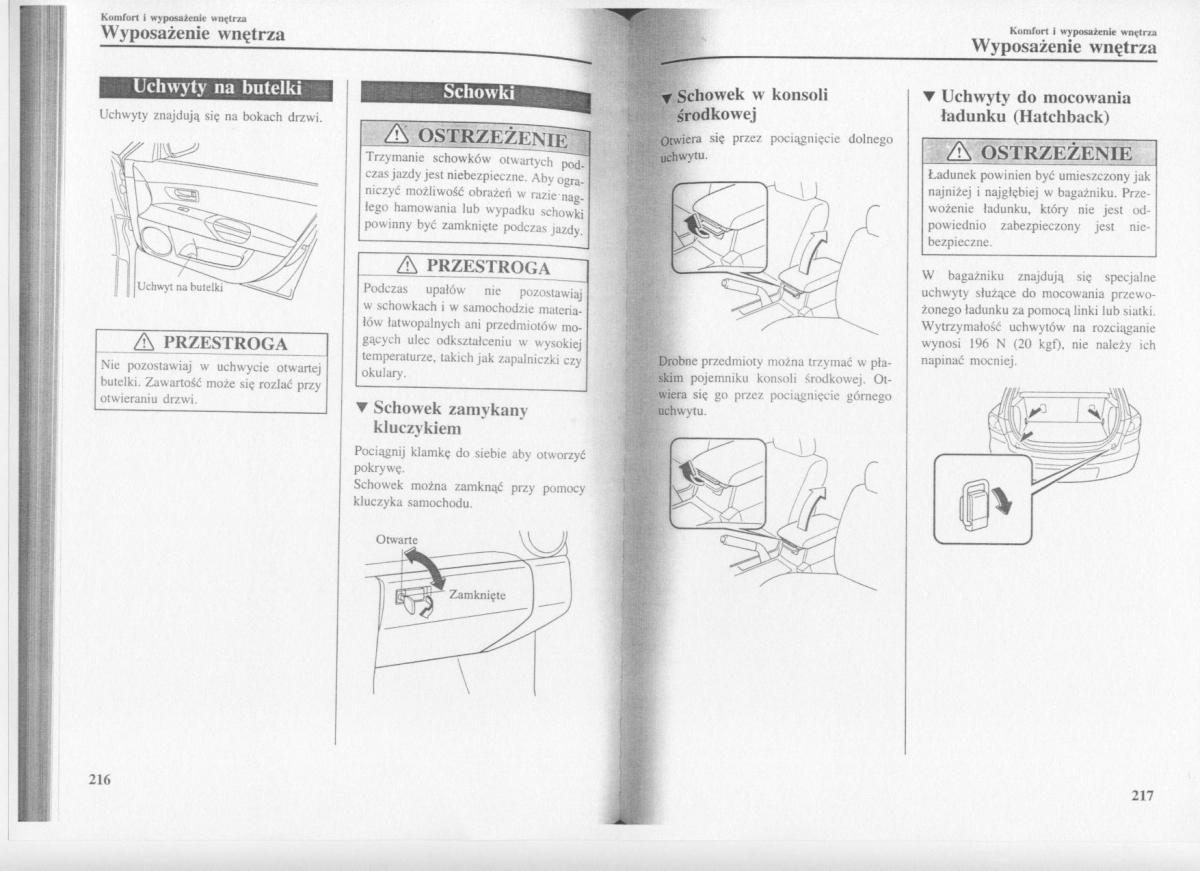 Mazda 3 I 1 instrukcja obslugi / page 110