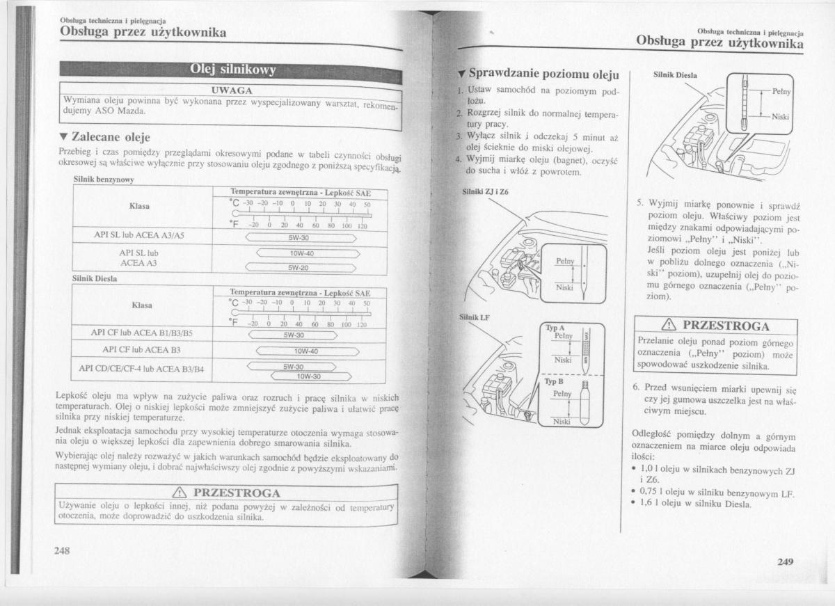 manual  Mazda 3 I 1 instrukcja / page 126