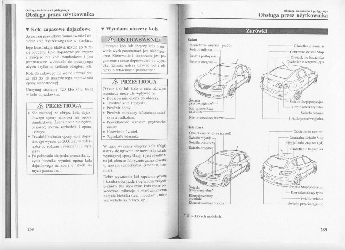 manual  Mazda 3 I 1 instrukcja / page 136