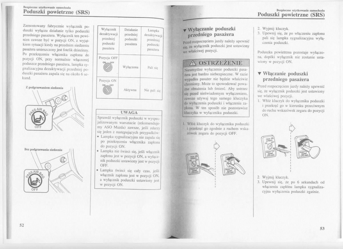 manual  Mazda 3 I 1 instrukcja / page 28