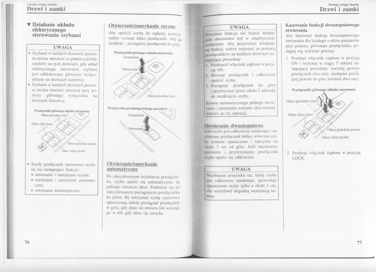 manual  Mazda 3 I 1 instrukcja / page 40