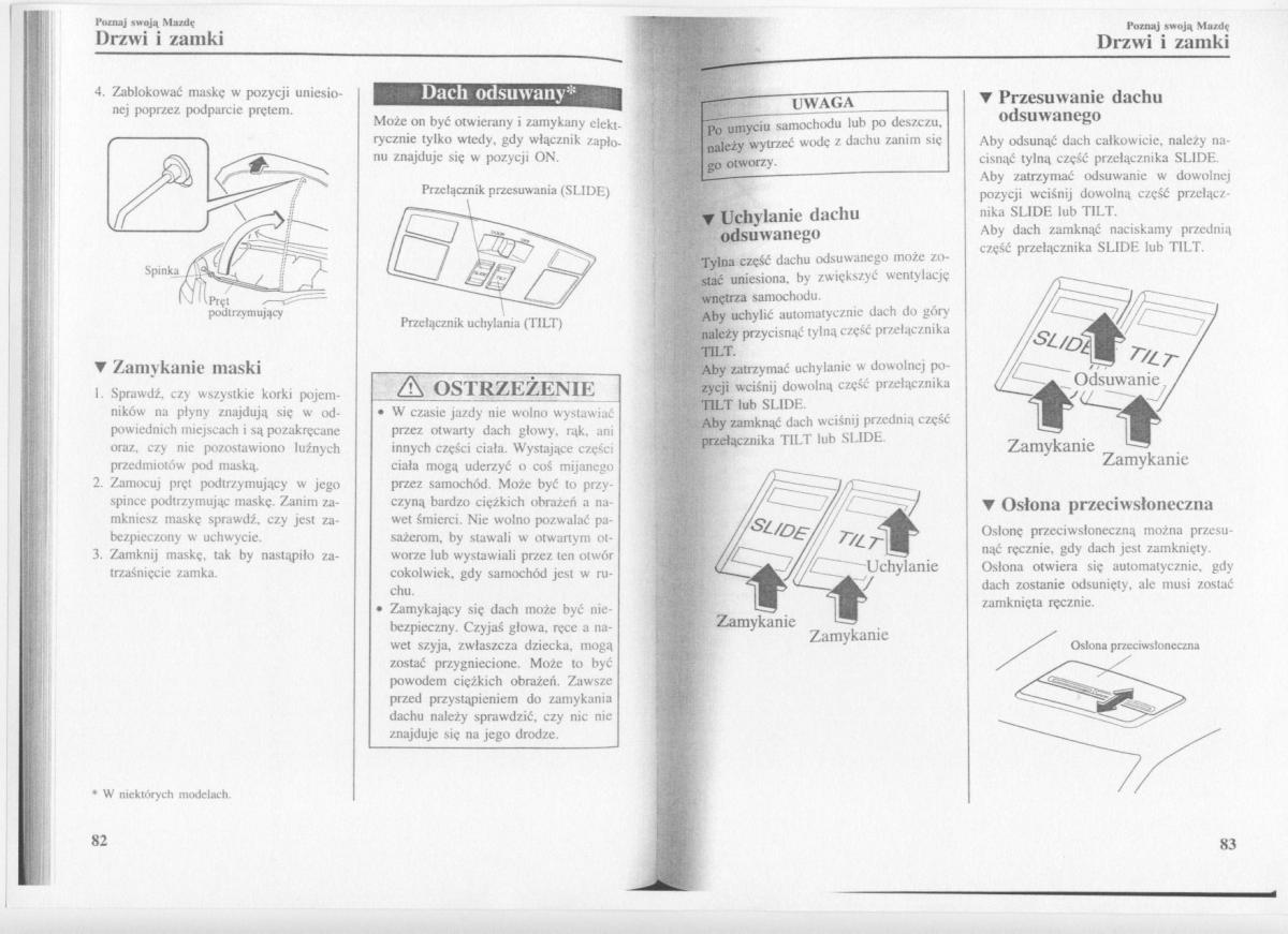 manual  Mazda 3 I 1 instrukcja / page 43