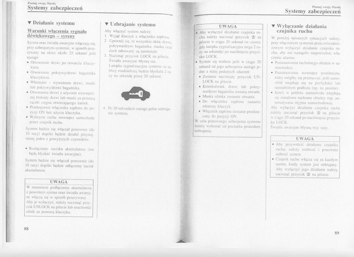 manual  Mazda 3 I 1 instrukcja / page 46