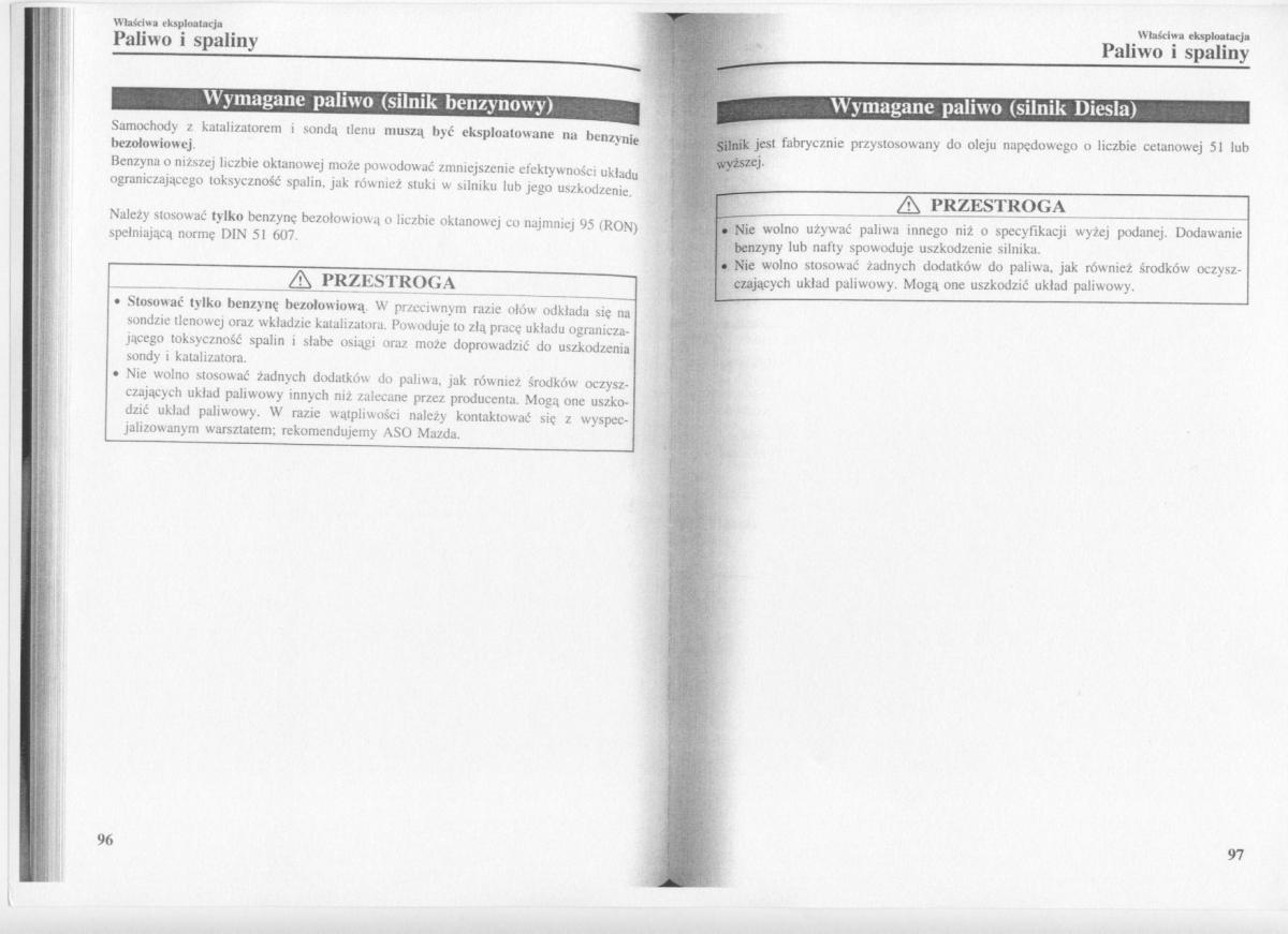 manual  Mazda 3 I 1 instrukcja / page 50