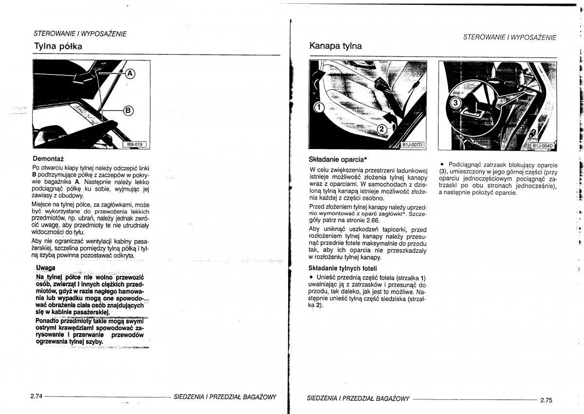 manual  Seat Leon I 1 instrukcja / page 55