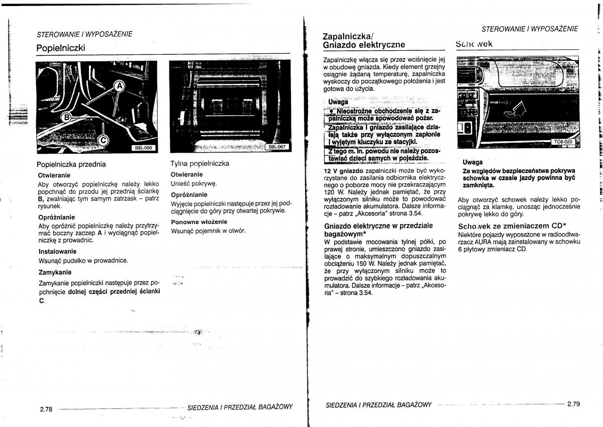 manual  Seat Leon I 1 instrukcja / page 57