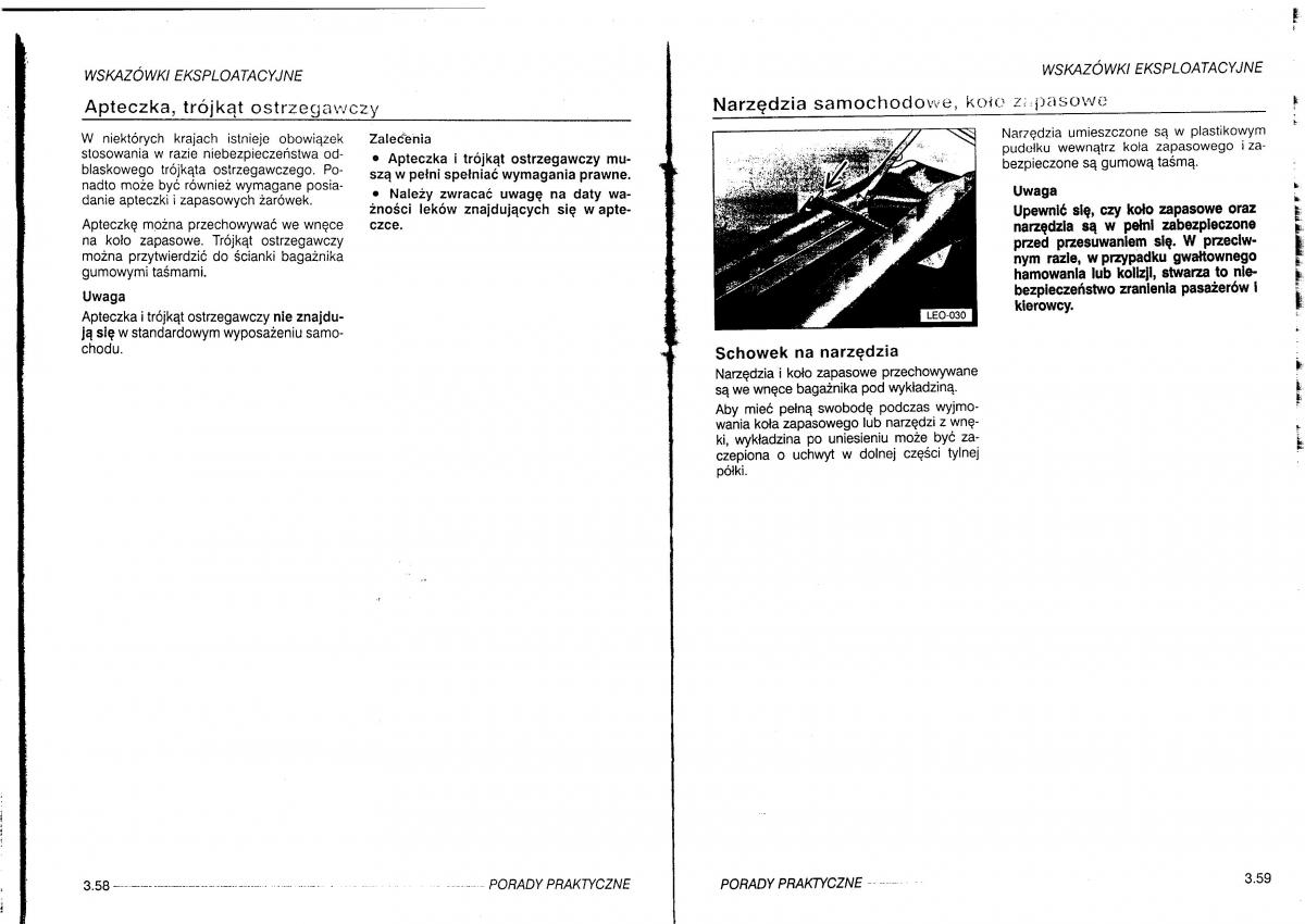 manual  Seat Leon I 1 instrukcja / page 101