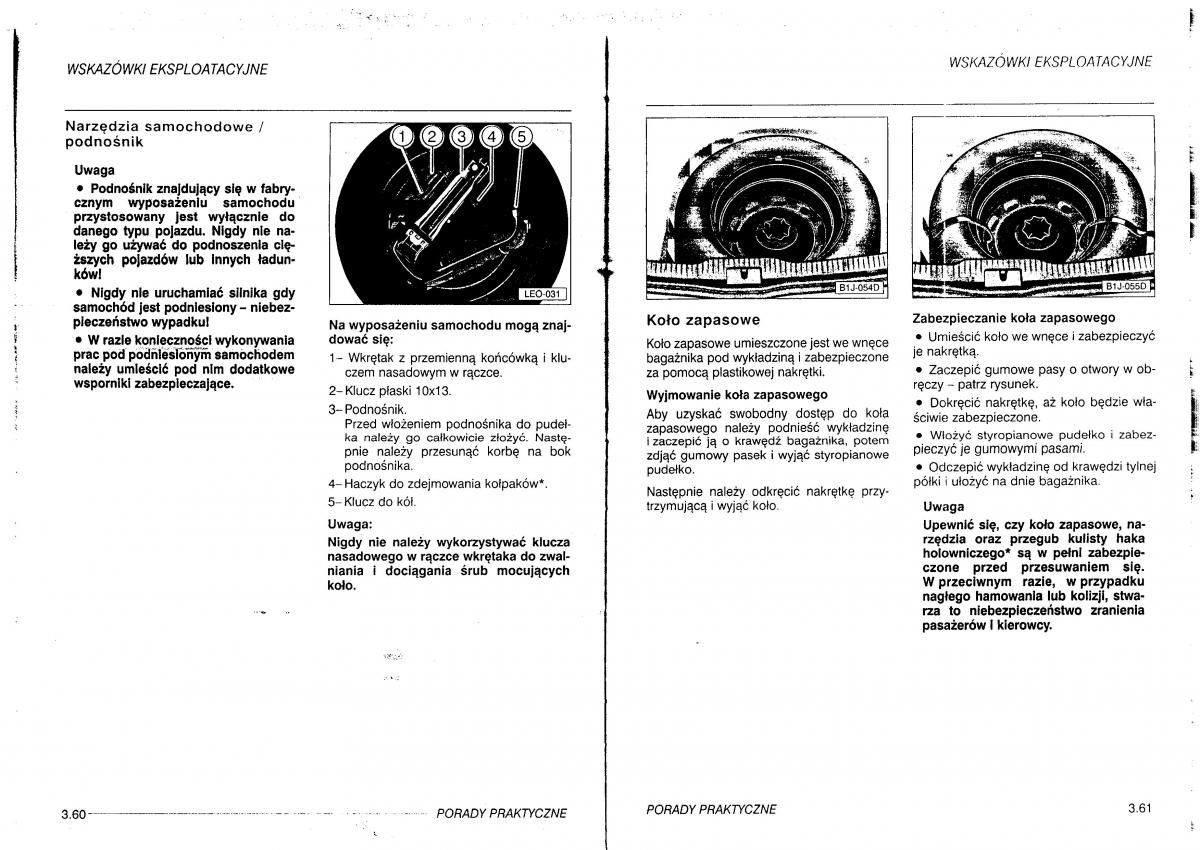 manual  Seat Leon I 1 instrukcja / page 102