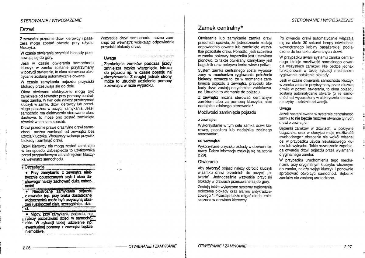 manual  Seat Leon I 1 instrukcja / page 32