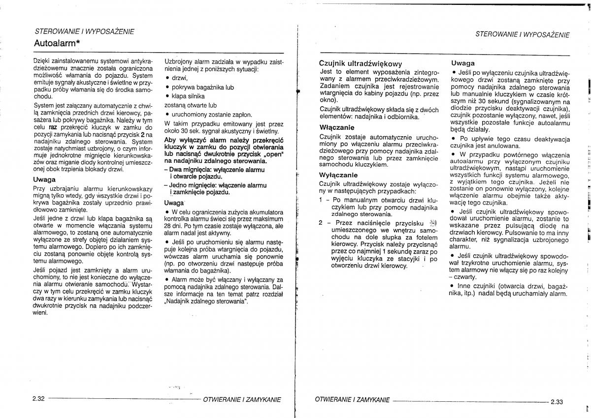 manual  Seat Leon I 1 instrukcja / page 35