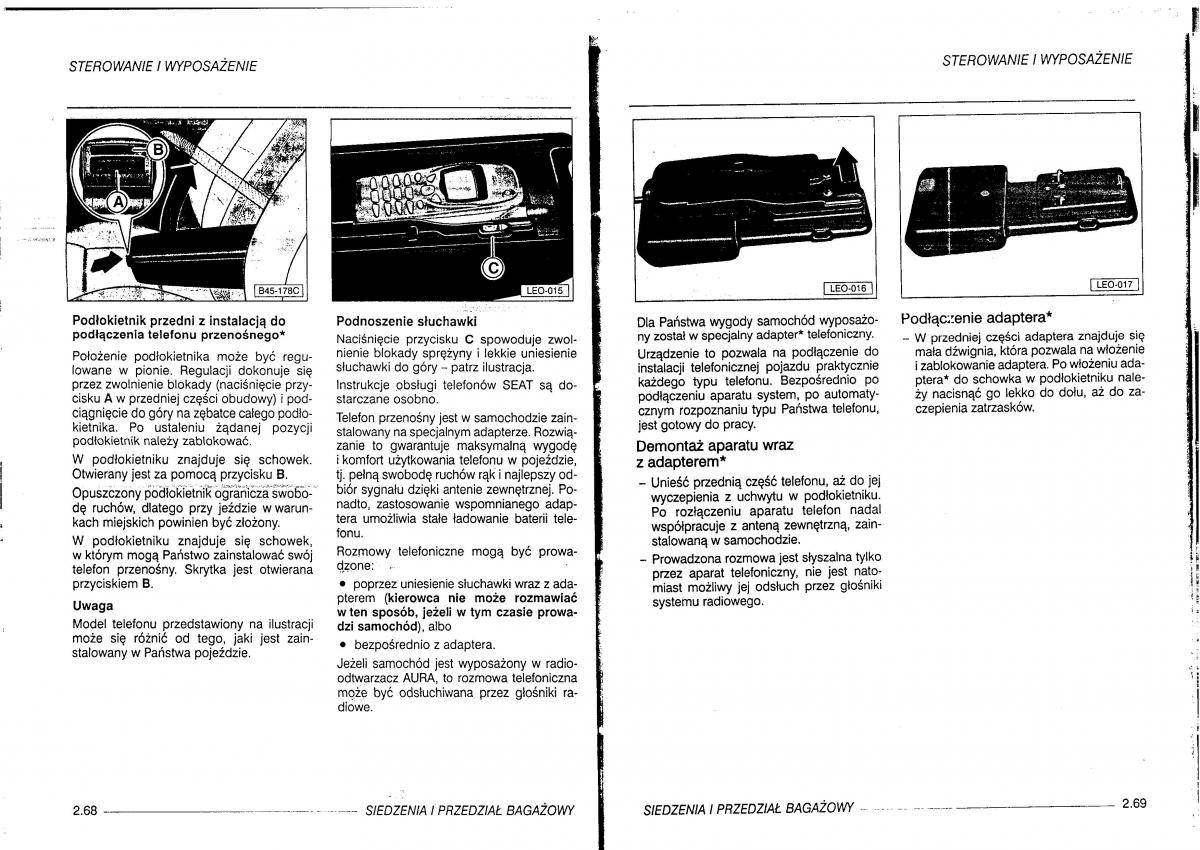 manual  Seat Leon I 1 instrukcja / page 52